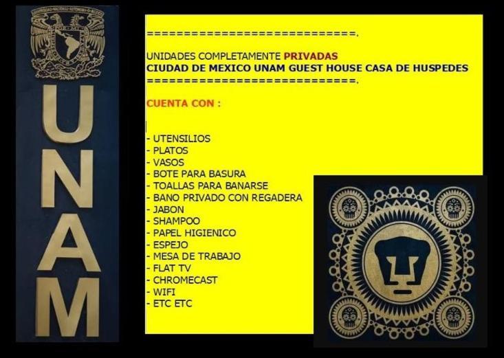 Ciudad De Mexico Unam Guest House Casa De Huespedes Cidade do México Exterior foto